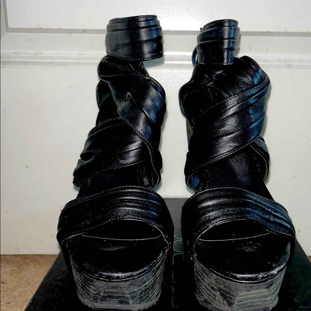 Joe’s jeans platform sandals